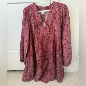 NWT simply Tuesday mini pink dress size M